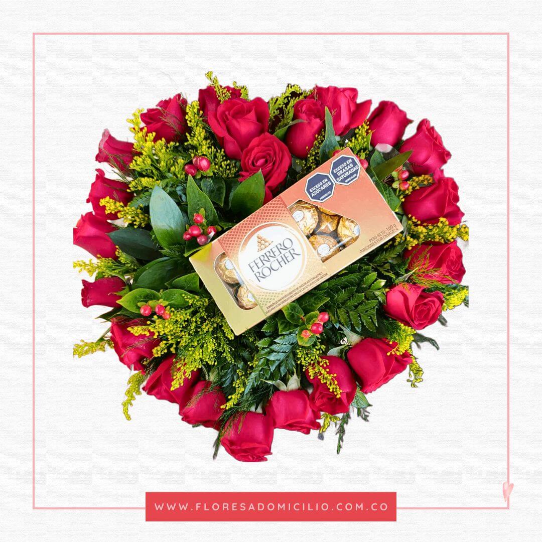 Corazón de Rosas